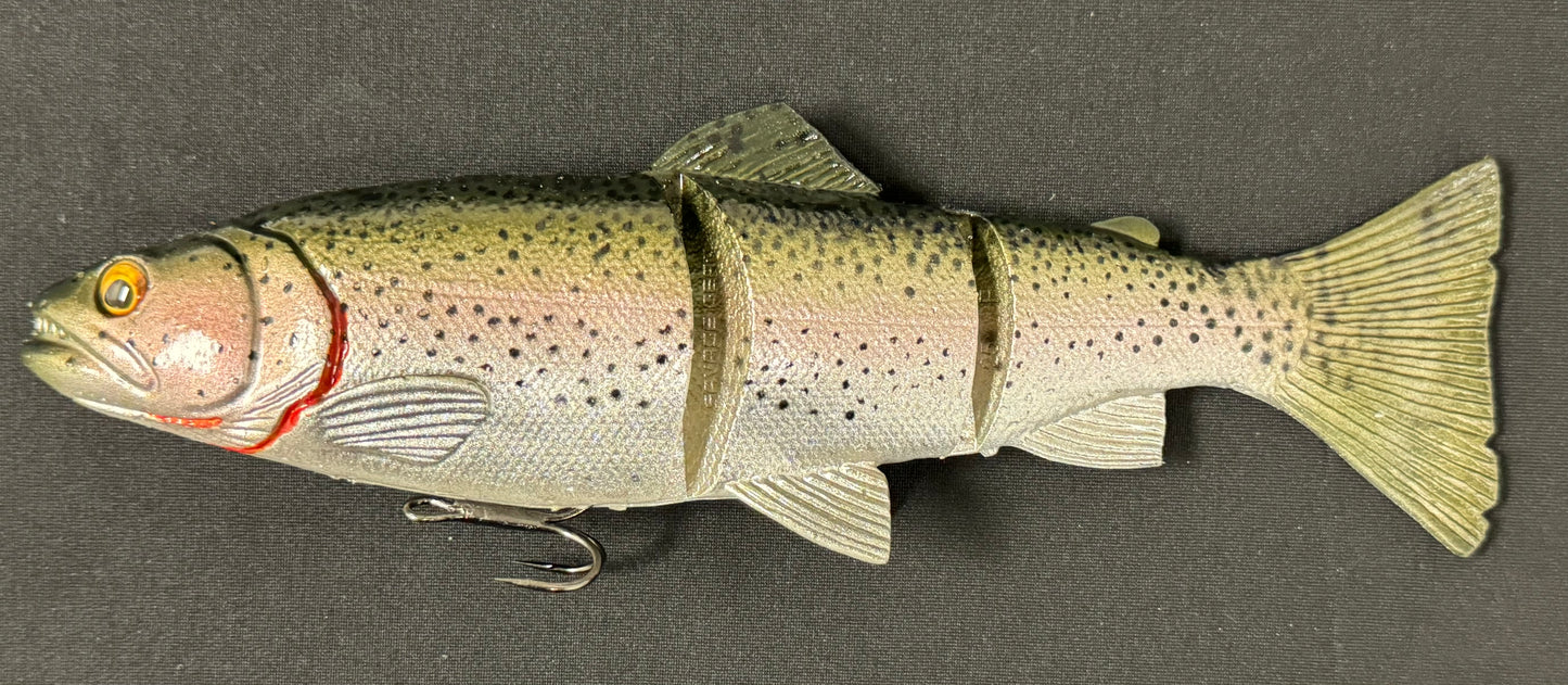 10" savage gear line thru floating Spl rainbow