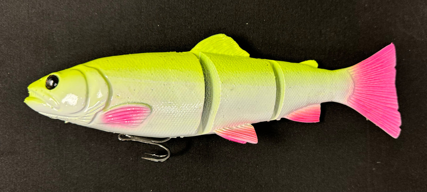 10 Savage Gear Line Thru floating Pink Lemonade