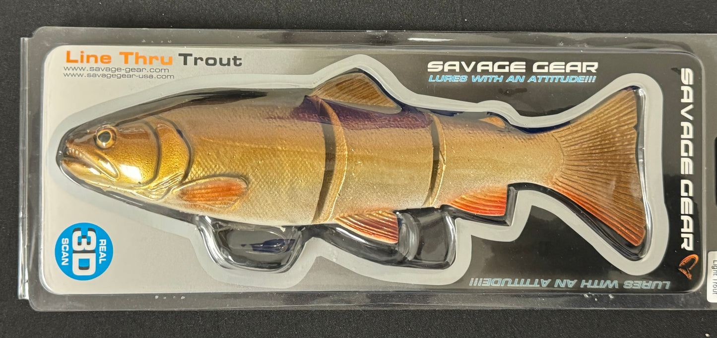 10” line thru savage gear floating OG CARP